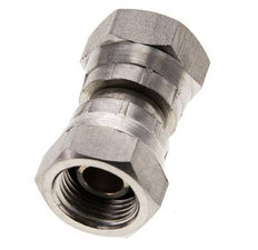 Rechte Verloopnippel G3/8 '' Binnendraad Hoge Druk RVS 60° Conus 425bar Hydrauliek