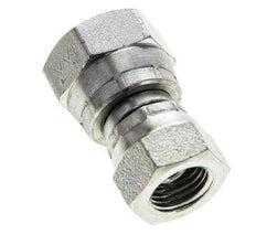 Rechte Verloopnippel G1/4 '' X G3/8 '' Binnendraad Hoge Druk Staal 60° Conus 425bar Hydrauliek