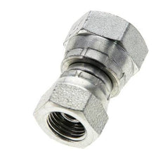 Rechte Verloopnippel G1/4 '' X G3/8 '' Binnendraad Hoge Druk Staal 60° Conus 425bar Hydrauliek