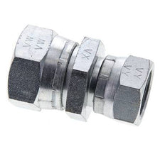 Rechte Verloopnippel G1/2 '' X G3/4 '' Binnendraad Hoge Druk Staal 60° Conus 175bar Hydrauliek