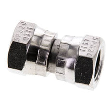 Rechte Verloopnippel G1/4 '' Binnendraad Hoge Druk RVS 60° Conus 575bar Hydrauliek