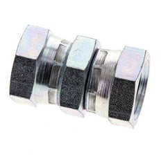 Rechte Verloopnippel G1/2'' Binnendraad Hoge Druk Staal 60° Conus 300bar Hydrauliek