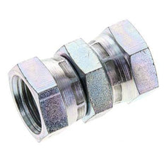 Rechte Verloopnippel G1/2'' Binnendraad Hoge Druk Staal 60° Conus 300bar Hydrauliek