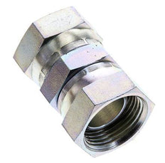 Rechte Verloopnippel G1'' Binnendraad Hoge Druk Staal 60° Conus 150bar Hydrauliek