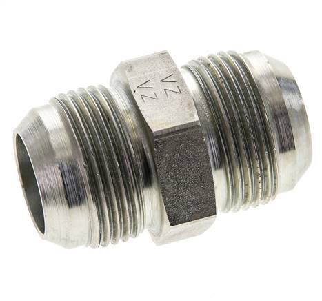 JIC Dubbele Nippel UN 1-5/16''-12 Staal 170bar