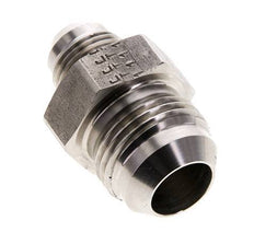 JIC Dubbele Verloopnippel UNF 3/4''-16 X UN 1-1/16''-12 RVS 210bar