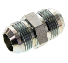 JIC Dubbele Nippel UN 1-3/16''-12 Staal 170bar