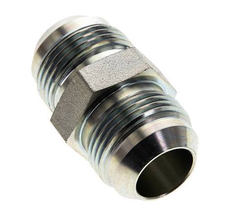JIC Dubbele Nippel UN 1-3/16''-12 Staal 170bar