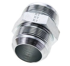 JIC Dubbele Nippel UN 1-7/8''-12 Staal 100bar