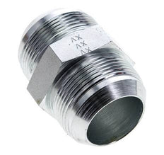 JIC Dubbele Nippel UN 1-7/8''-12 Staal 100bar