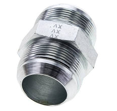 JIC Dubbele Nippel UN 1-7/8''-12 Staal 100bar