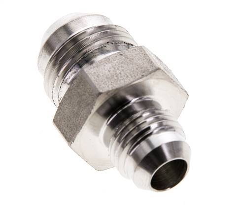 JIC Verloopnippel UNF 9/16''-18 X UNF 3/4''-16 RVS 275bar