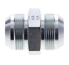 JIC Dubbele Nippel UN 1-5/8''-12 Staal 140bar
