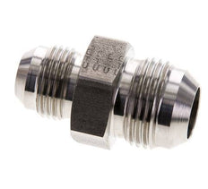 JIC Verloopnippel UNF 7/8''-14 X UN 1-1/16''-12 RVS 210bar
