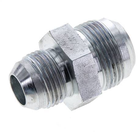 JIC Verloopnippel UN 1-1/16''-12 X UN 1-5/16''-12 Staal 170bar