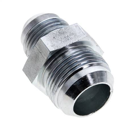 JIC Verloopnippel UN 1-1/16''-12 X UN 1-5/16''-12 Staal 170bar