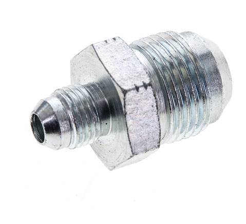 JIC Verloopnippel UNF 1/2''-20 X UNF 7/8''-14 Staal 210bar