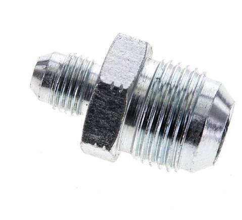 JIC Verloopnippel UNF 1/2''-20 X UNF 7/8''-14 Staal 210bar