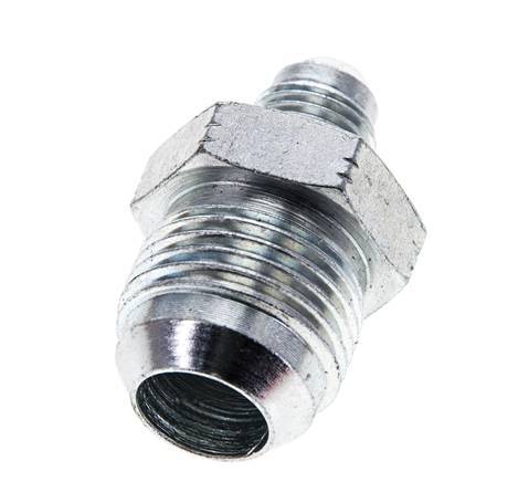 JIC Verloopnippel UNF 1/2''-20 X UNF 7/8''-14 Staal 210bar