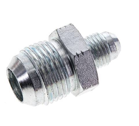 JIC Verloopnippel UNF 1/2''-20 X UNF 7/8''-14 Staal 210bar