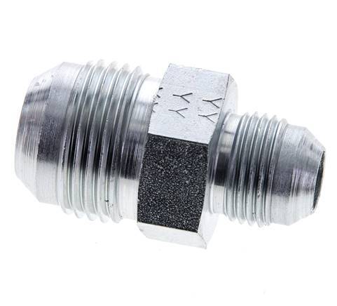 JIC Verloopnippel UNF 7/8''-14 X UN 1-1/16''-12 Staal 210bar