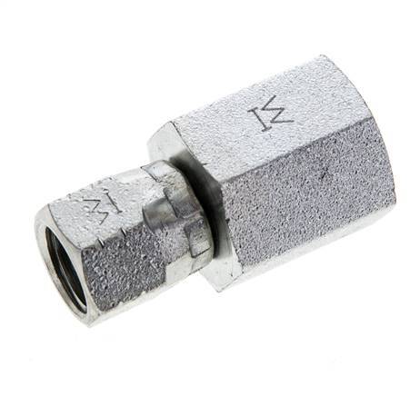 JIC Fitting G1/4'' X UNF 7/16''-20 Binnendraad Staal 310bar