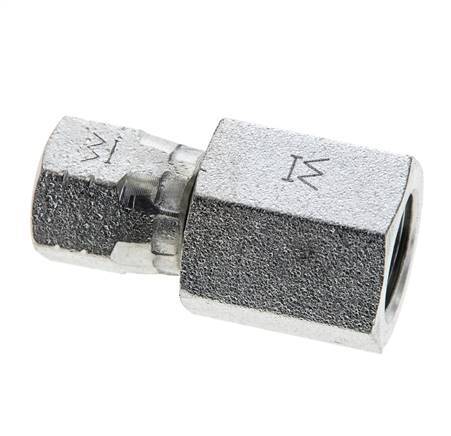 JIC Fitting G1/4'' X UNF 7/16''-20 Binnendraad Staal 310bar