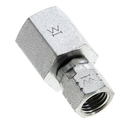 JIC Fitting G1/4'' X UNF 7/16''-20 Binnendraad Staal 310bar