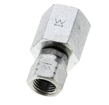 JIC Fitting G1/4'' X UNF 7/16''-20 Binnendraad Staal 310bar