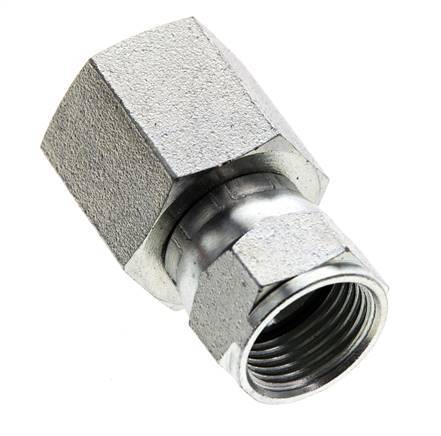 JIC Fitting G1/2'' X UNF 3/4''-16 Binnendraad Staal 275bar