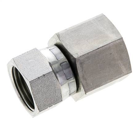 JIC Fitting G3/4'' X UN 1-1/16''-12 Binnendraad Staal 210bar