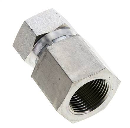 JIC Fitting G3/4'' X UN 1-1/16''-12 Binnendraad Staal 210bar