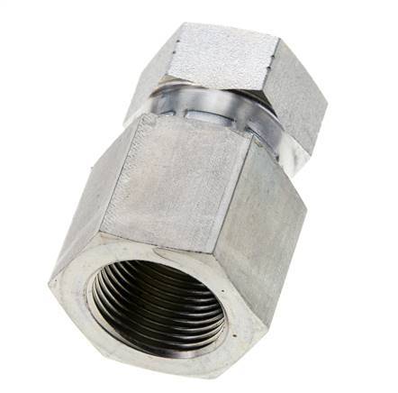 JIC Fitting G3/4'' X UN 1-1/16''-12 Binnendraad Staal 210bar