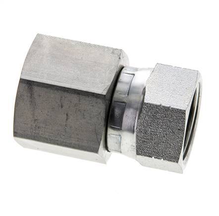 JIC Fitting G3/4'' X UN 1-1/16''-12 Binnendraad Staal 210bar