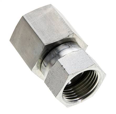 JIC Fitting G3/4'' X UN 1-1/16''-12 Binnendraad Staal 210bar