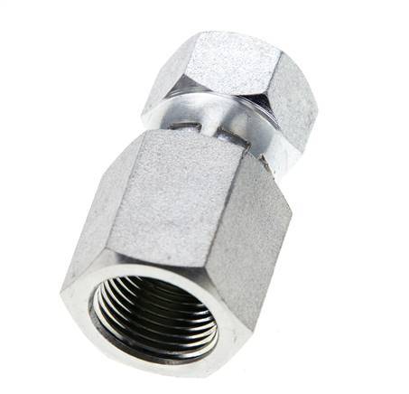 JIC Fitting G3/8'' X UNF 9/16''-18 Binnendraad Staal 275bar