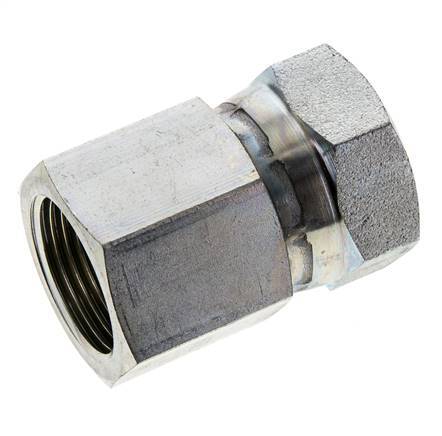 JIC Fitting G1'' X UN 1-5/16''-12 Binnendraad Staal 170bar