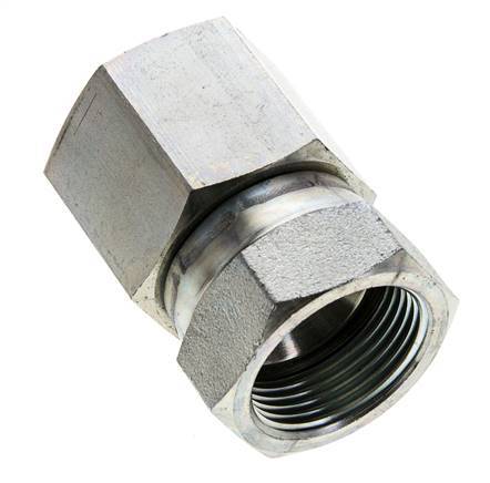 JIC Fitting G1'' X UN 1-5/16''-12 Binnendraad Staal 170bar