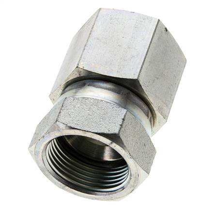 JIC Fitting G1'' X UN 1-5/16''-12 Binnendraad Staal 170bar