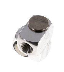 Draaidoorvoer R3/8" Binnendraad X Buitendraad Z-Vormig Vernikkeld Messing 15bar