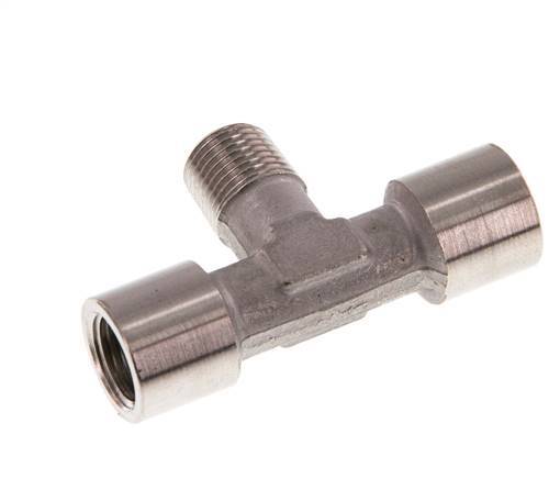 Tee Fitting G1/8'' Female x R1/8'' Male Stainless steel 150bar (2107.5psi)