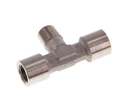 Tee Fitting G1/8'' Female x R1/8'' Male Stainless steel 150bar (2107.5psi)