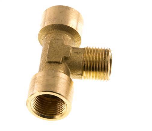 Tee Fitting G3/8'' Female x R3/8'' Male Brass 16bar (224.8psi) [2 Pieces]