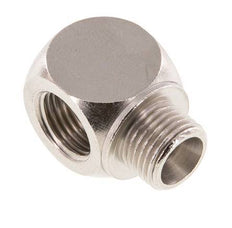 Tee Fitting G1/8'' Male x Female Nickel-plated Brass 16bar (224.8psi) [2 Pieces]