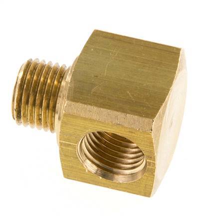 Tee Fitting G1/4'' Male x Female Brass 16bar (224.8psi) [2 Pieces]