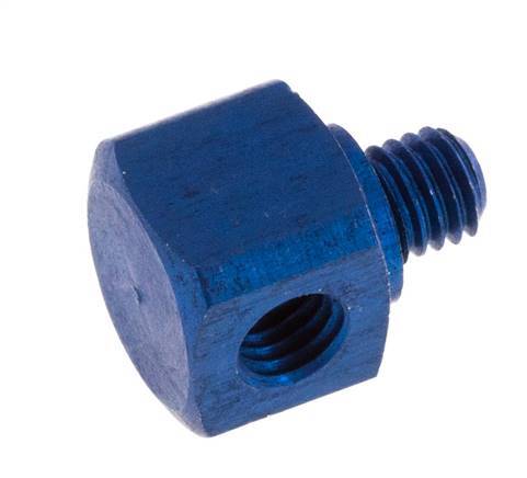 Tee Fitting M5 Male x Female Aluminium 16bar (224.8psi) [2 Pieces]