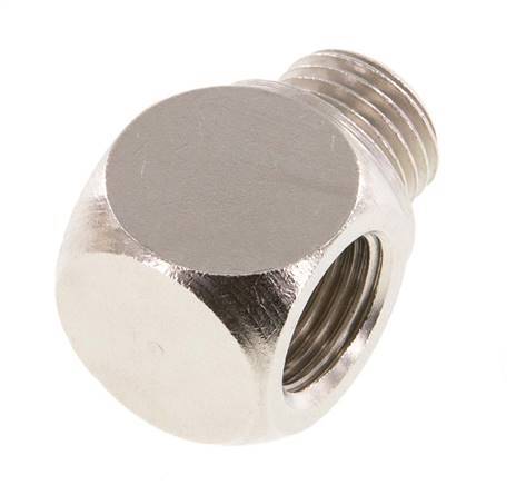 Tee Fitting G1/4'' Male x Female Nickel-plated Brass 16bar (224.8psi) [2 Pieces]