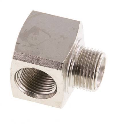 Tee Fitting G3/8'' Male x Female Nickel-plated Brass 16bar (224.8psi)