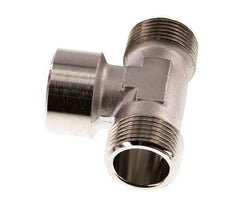 Tee Fitting R1'' Male x G1'' Female Nickel-plated Brass 16bar (224.8psi)