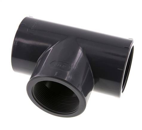 T-koppeling Rp2'' Pvc-u EN 1452-3 16 bar (224.8psi)